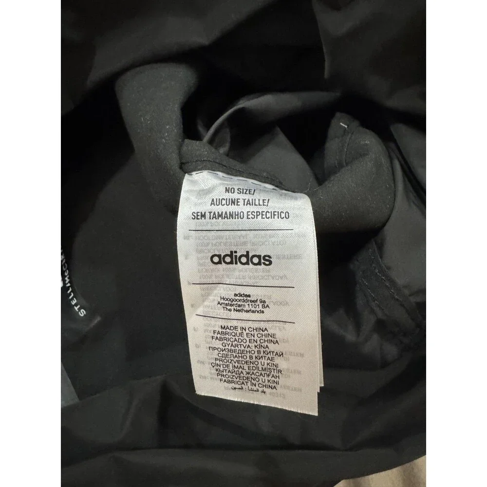 Adidas Stella McCartney Womens Black Waterproof Drawstring Gym Sack Sport Bag - Picture 6 of 6